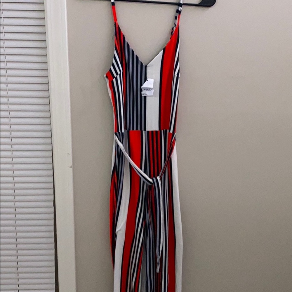 Striped romper